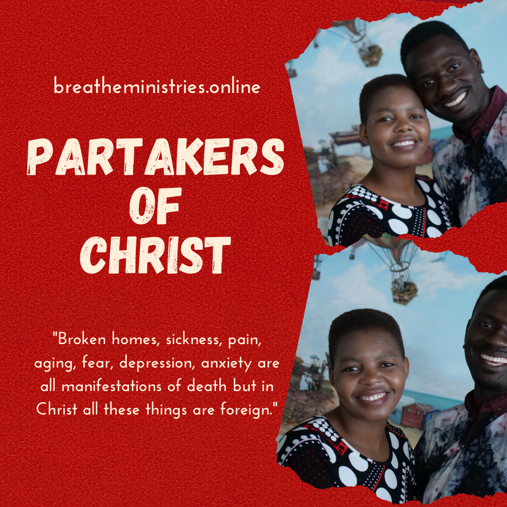 Partakers Of Christ