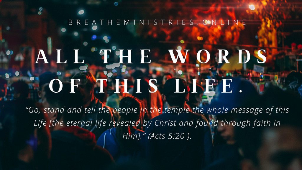 All The Words Of This Life.