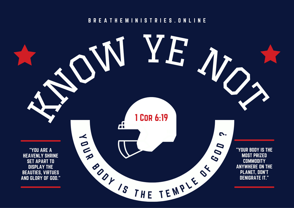Know Ye Not That Your Body Is The Temple Of God.