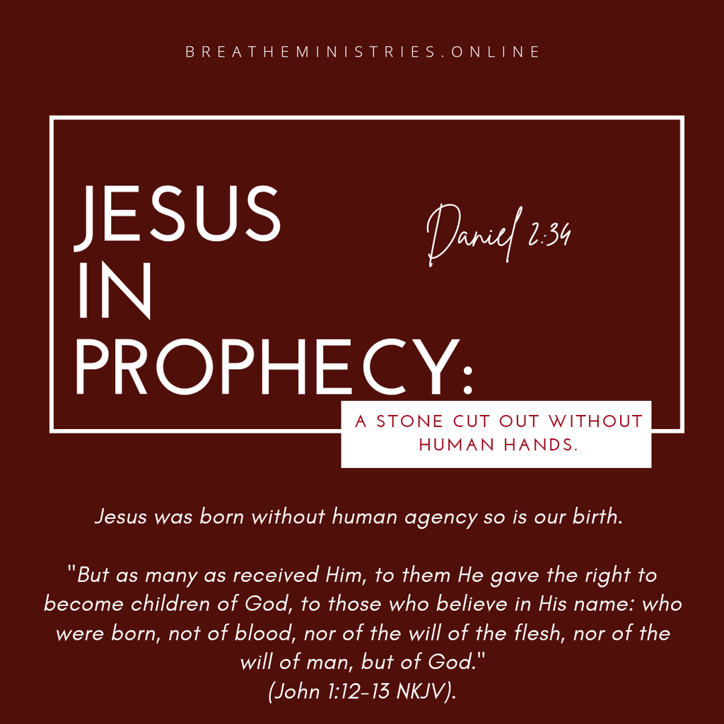 JESUS IN PROPHECY: A Stone Cut Out Without Human Hands.
