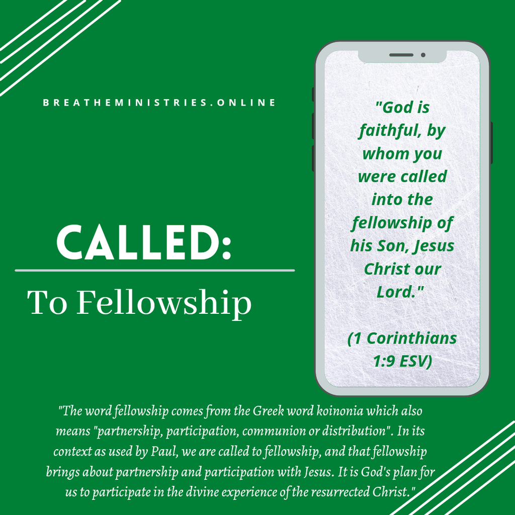 CALLED: To Fellowship