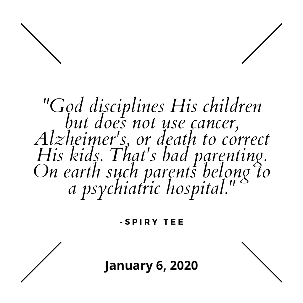 He Does Not Discipline With Death