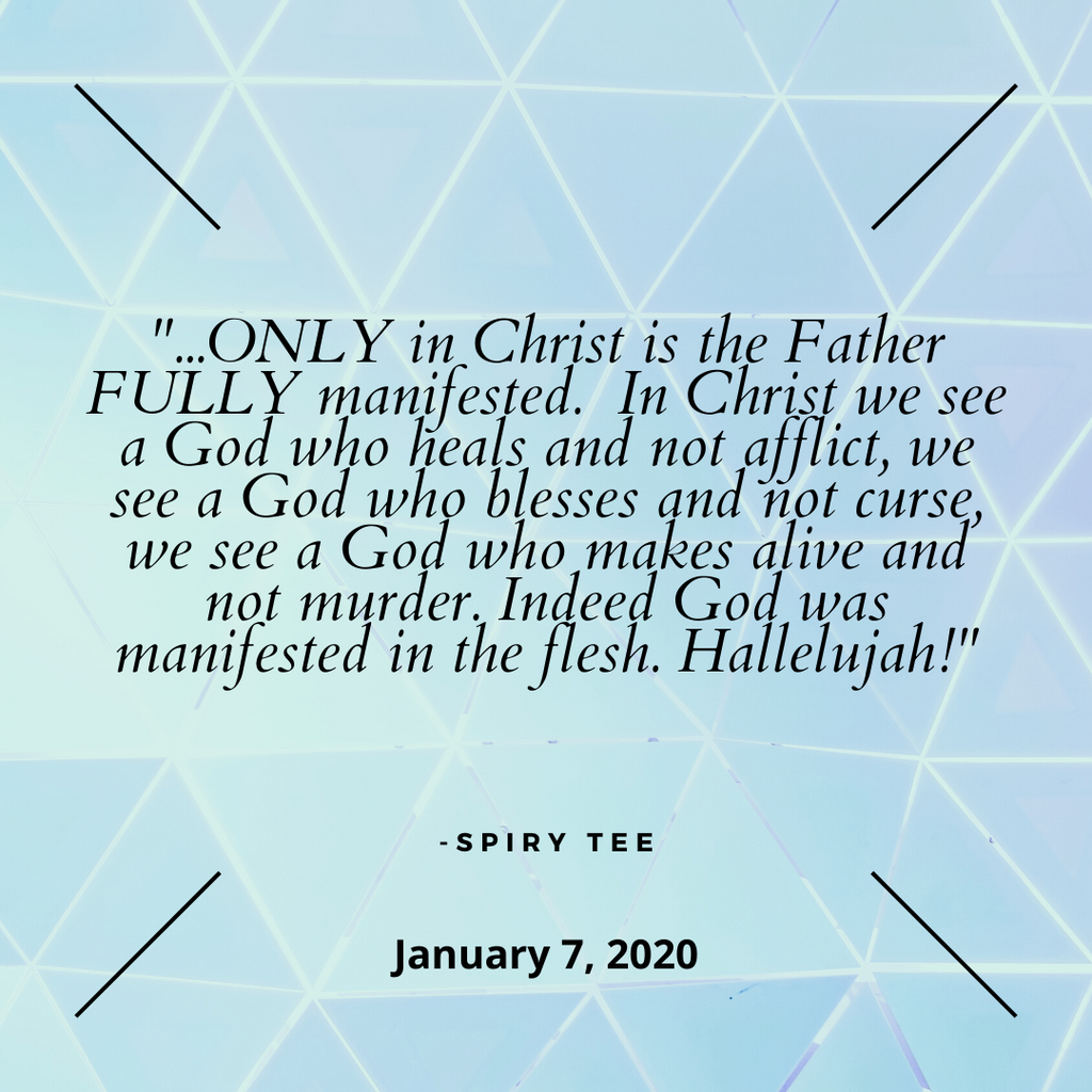 He Is The Father Of Our Lord Jesus.