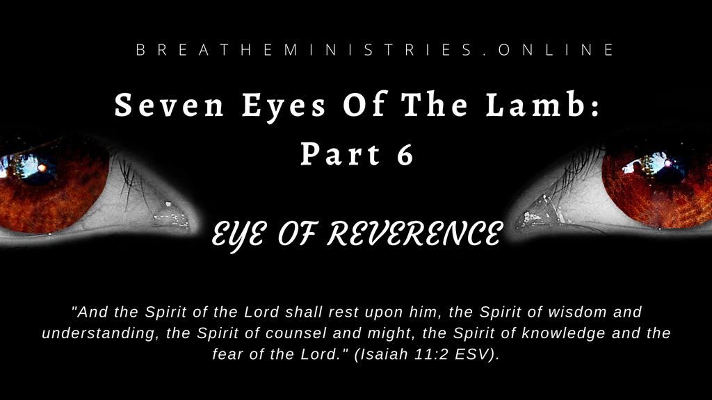 The Seven Eyes Of The Lamb Part 6: The Eye Of Reverence.