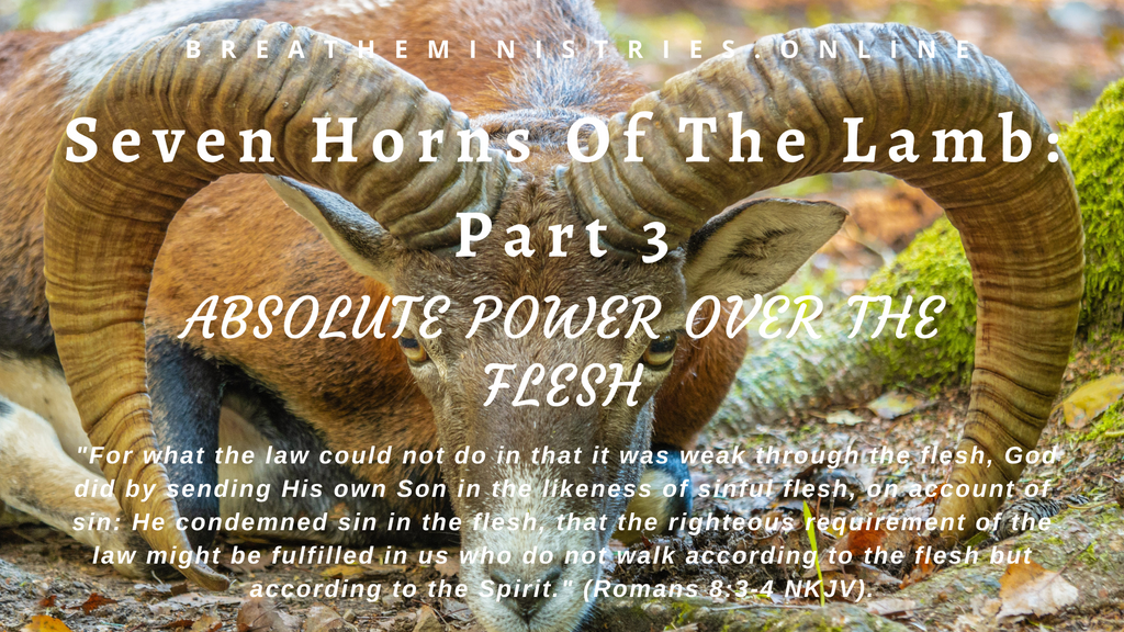 The Seven Horns Of The Lamb Part 3: Absolute Power Over The Flesh.